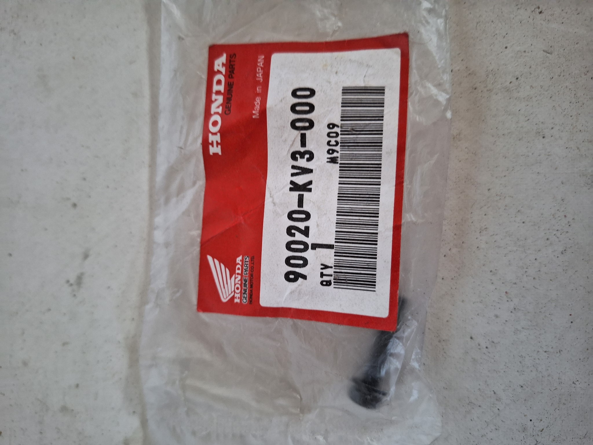 Bild von SCHRAUBE MIT SCHEIBE, 5X2  90020-KV3-000  NSR250RG-S